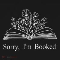 Sorry IM Booked Gift Book Lovers Bookish Women's Long Sleeve Shirt thumb 2