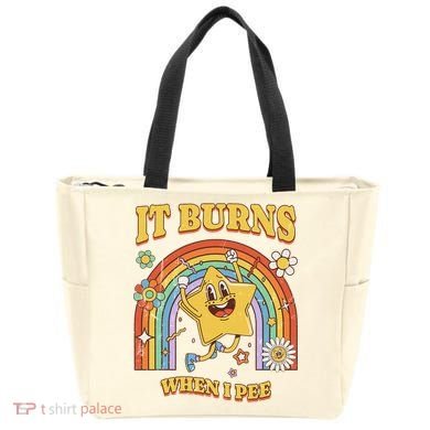  Saying It Burns When I Pee Tote Bag