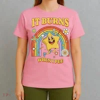  Saying It Burns When I Pee T-Shirt thumb 4