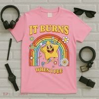  Saying It Burns When I Pee T-Shirt thumb 5