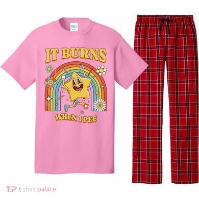  Saying It Burns When I Pee Pajama Set
