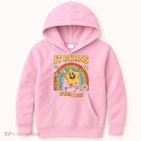  Saying It Burns When I Pee Kids Hoodie thumb 0