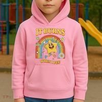  Saying It Burns When I Pee Kids Hoodie thumb 2