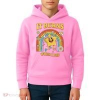  Saying It Burns When I Pee Kids Hoodie thumb 4