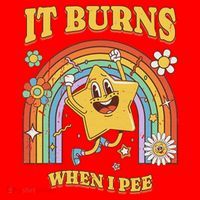  Saying It Burns When I Pee Santa Hat thumb 1