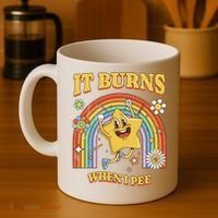  Saying It Burns When I Pee Coffee Mug thumb 4