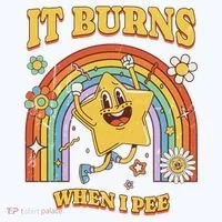  Saying It Burns When I Pee Tank Top thumb 6