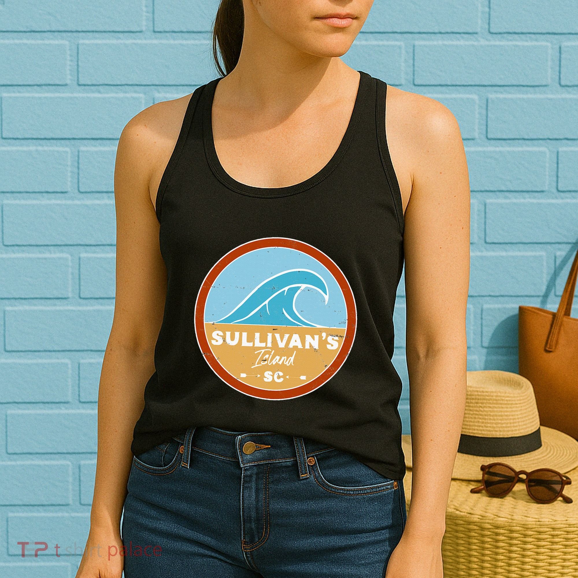 SullivanS Island Beach South Carolina Sc Beach Lover Women's Tank Top