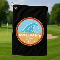 SullivanS Island Beach South Carolina Sc Beach Lover Golf Towel thumb 1