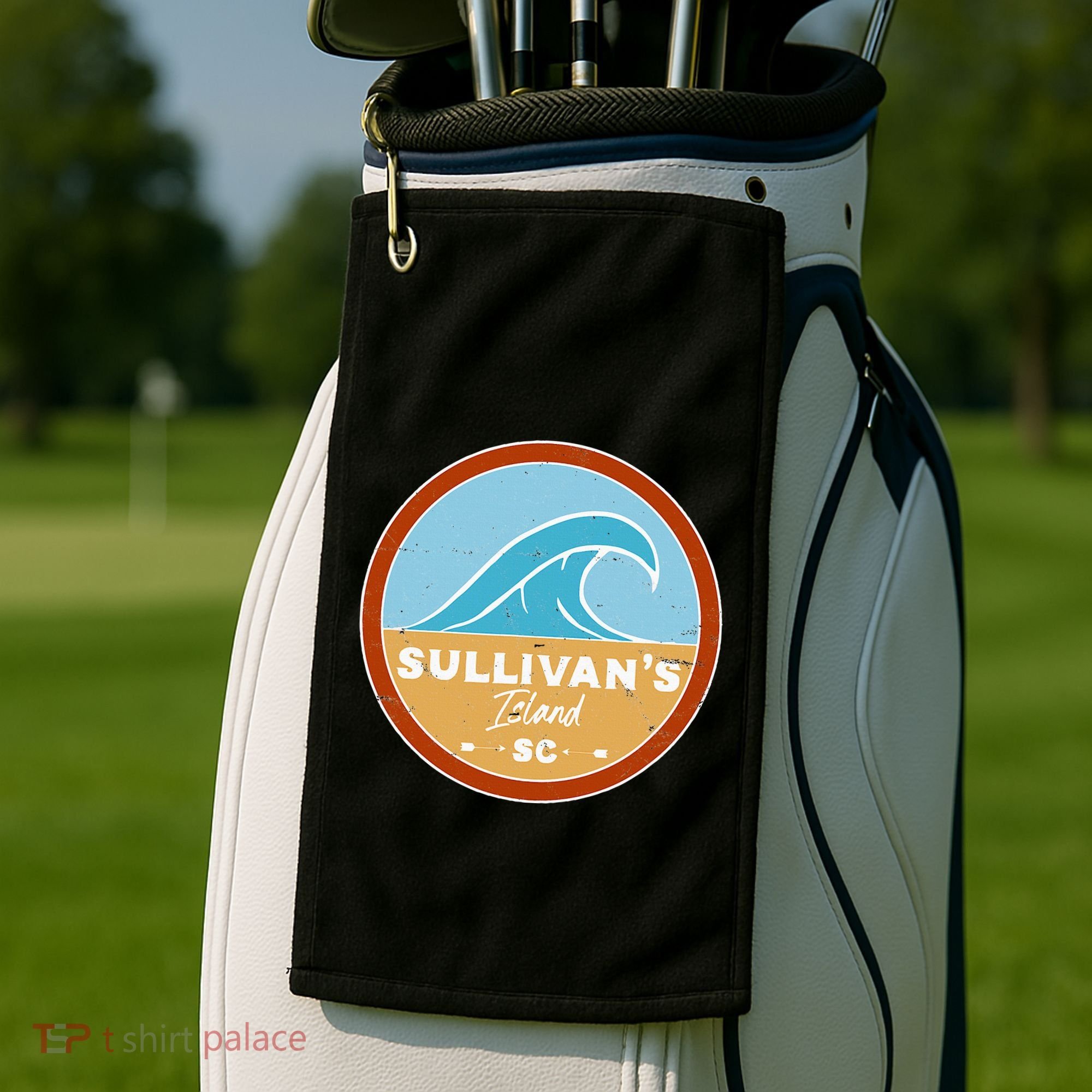SullivanS Island Beach South Carolina Sc Beach Lover Golf Towel