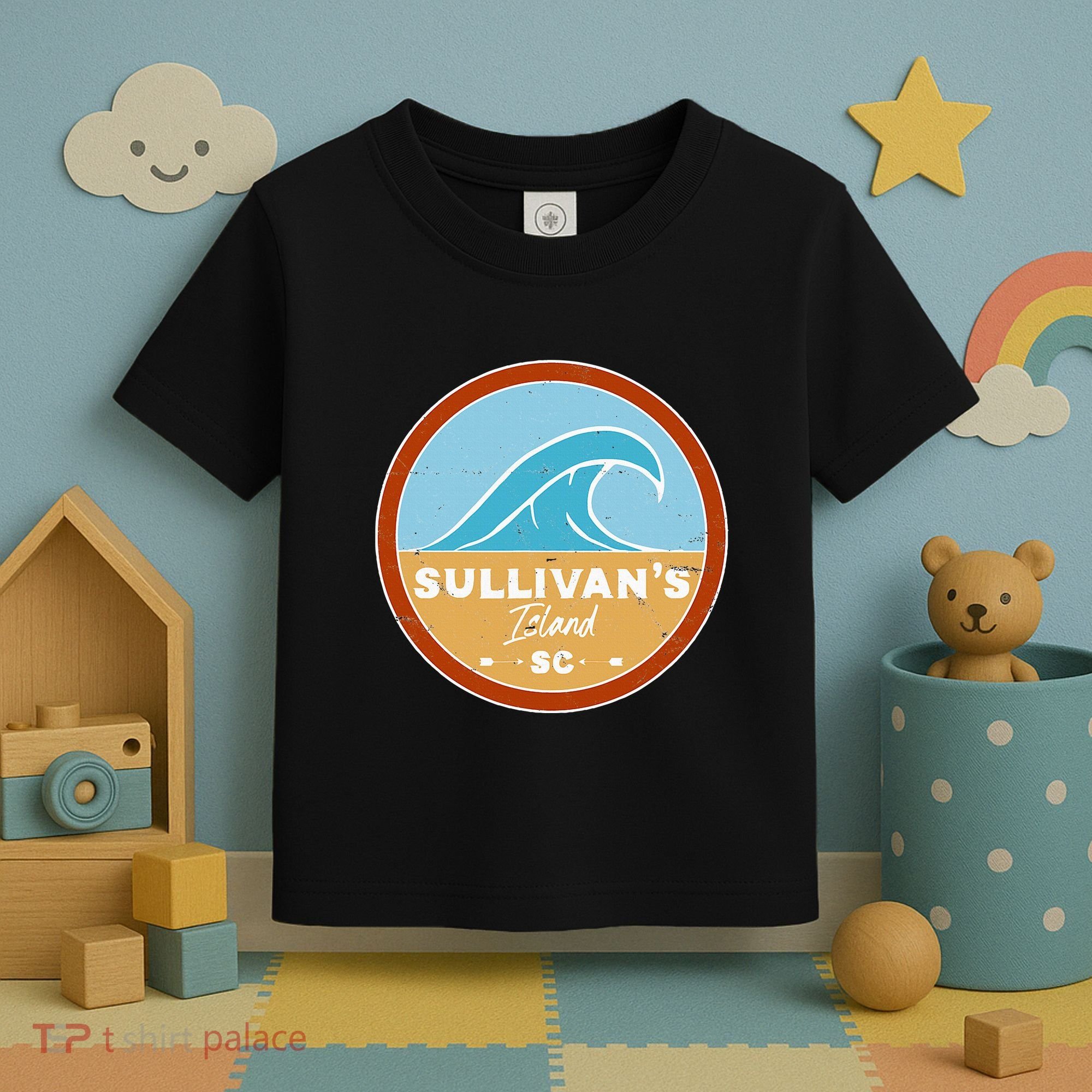 SullivanS Island Beach South Carolina Sc Beach Lover Toddler T-Shirt
