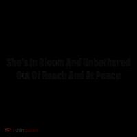 She’S In Bloom And Unbothered Out Of Reach And At Peace Coffee Mug thumb 5