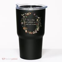 She’S In Bloom And Unbothered Out Of Reach And At Peace Tumbler thumb 0
