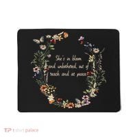 She’S In Bloom And Unbothered Out Of Reach And At Peace Mousepad thumb 0