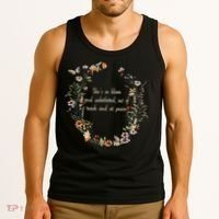 She’S In Bloom And Unbothered Out Of Reach And At Peace Tank Top thumb 3