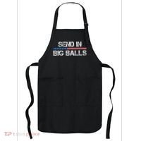 Send In Big Balls Doge D.O.G.E Gift Apron thumb 0
