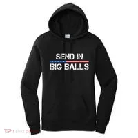 Send In Big Balls Doge D.O.G.E Gift Women's Hoodie thumb 0