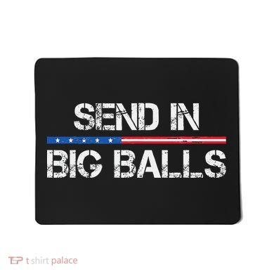 Send In Big Balls Doge D.O.G.E Gift Mousepad