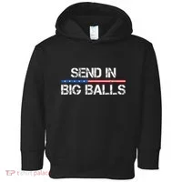 Send In Big Balls Doge D.O.G.E Gift Toddler Hoodie thumb 0