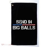 Send In Big Balls Doge D.O.G.E Gift Golf Towel thumb 0