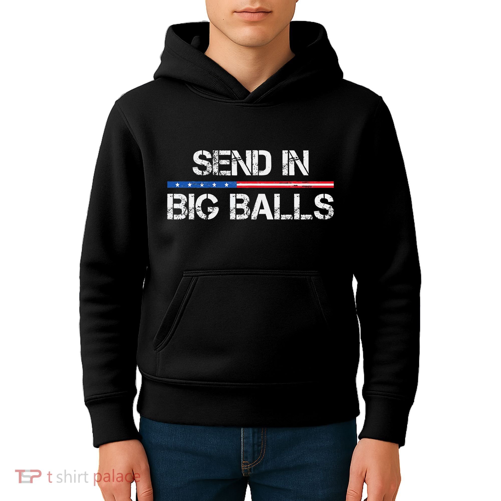 Send In Big Balls Doge D.O.G.E Gift Kids Hoodie