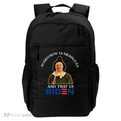 Scarecrow Is Brainless And That Is Biden Backpack