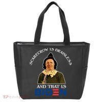 Scarecrow Is Brainless And That Is Biden Tote Bag thumb 0