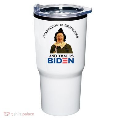 Scarecrow Is Brainless And That Is Biden Tumbler