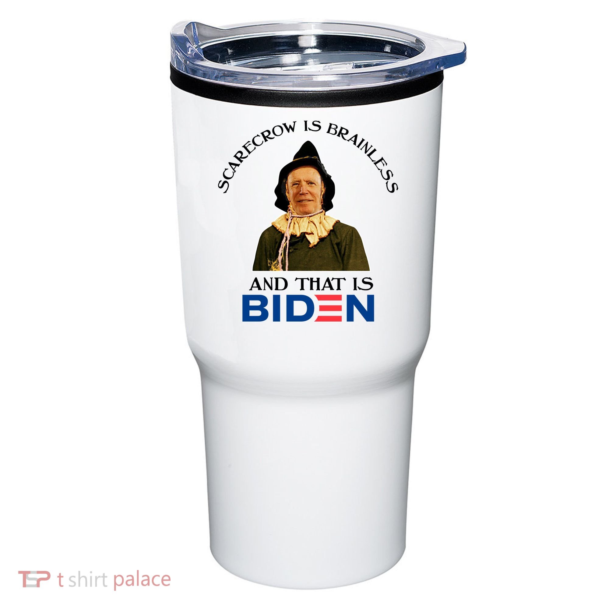 Scarecrow Is Brainless And That Is Biden Tumbler