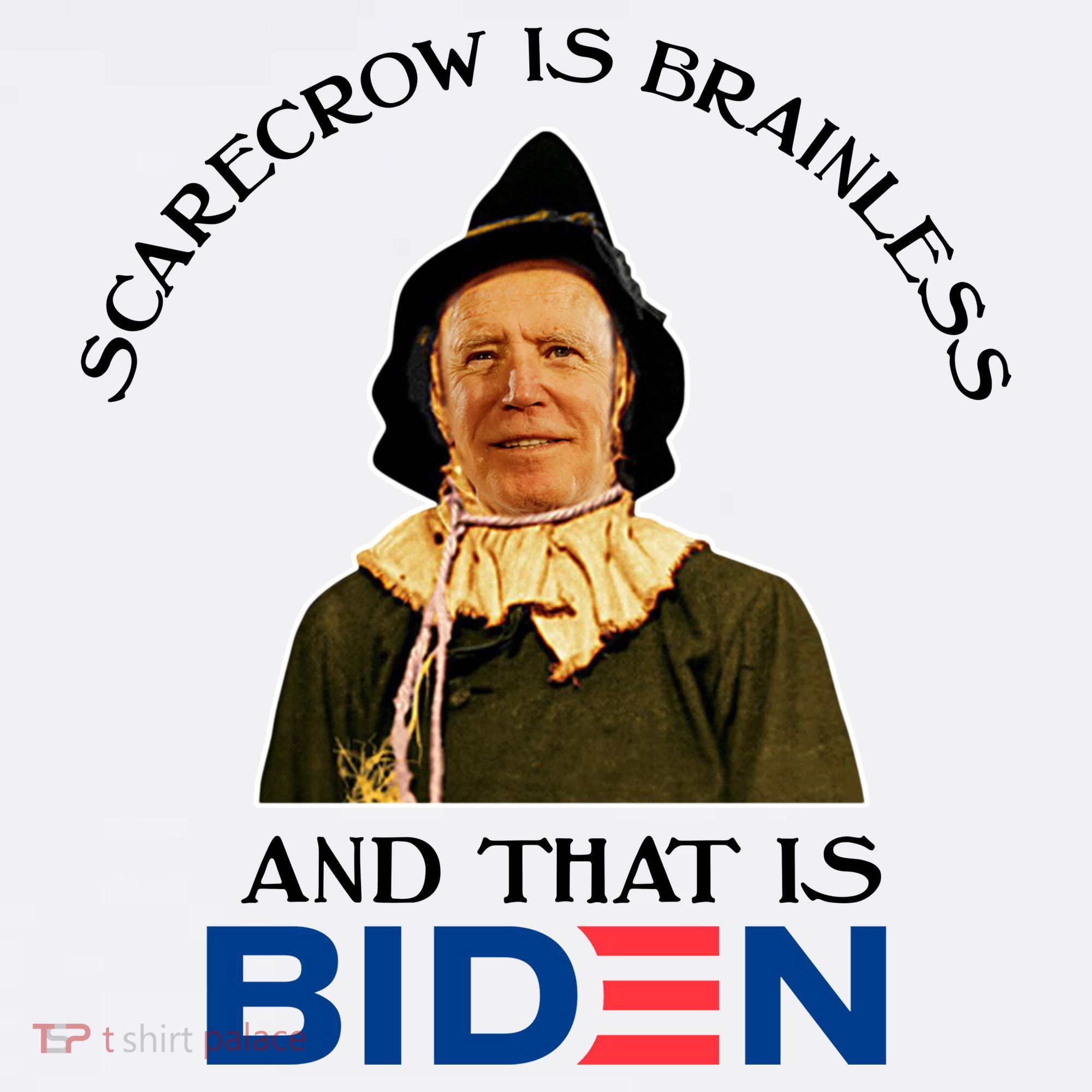 Scarecrow Is Brainless And That Is Biden Kids Sweatshirt