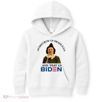 Scarecrow Is Brainless And That Is Biden Kids Hoodie thumb 0
