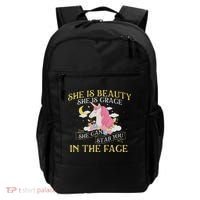 She Is Beauty Mythical Animal Rainbow Unicorn Magical Backpack thumb 0