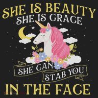 She Is Beauty Mythical Animal Rainbow Unicorn Magical Hat thumb 2