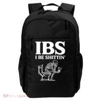Skeleton I Be Shittin Ibs Funny Backpack thumb 0