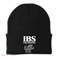 Skeleton I Be Shittin Ibs Funny Beanie thumb 0