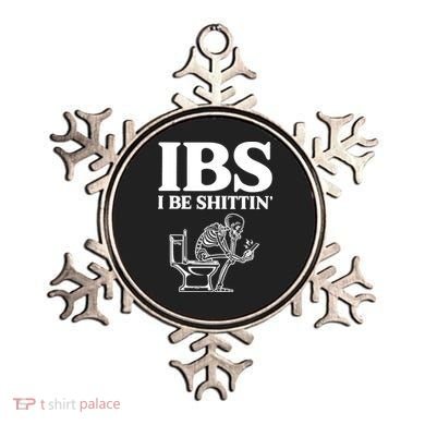 Skeleton I Be Shittin Ibs Funny Ornament
