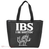 Skeleton I Be Shittin Ibs Funny Tote Bag thumb 0