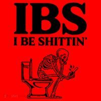 Skeleton I Be Shittin Ibs Funny Santa Hat thumb 1