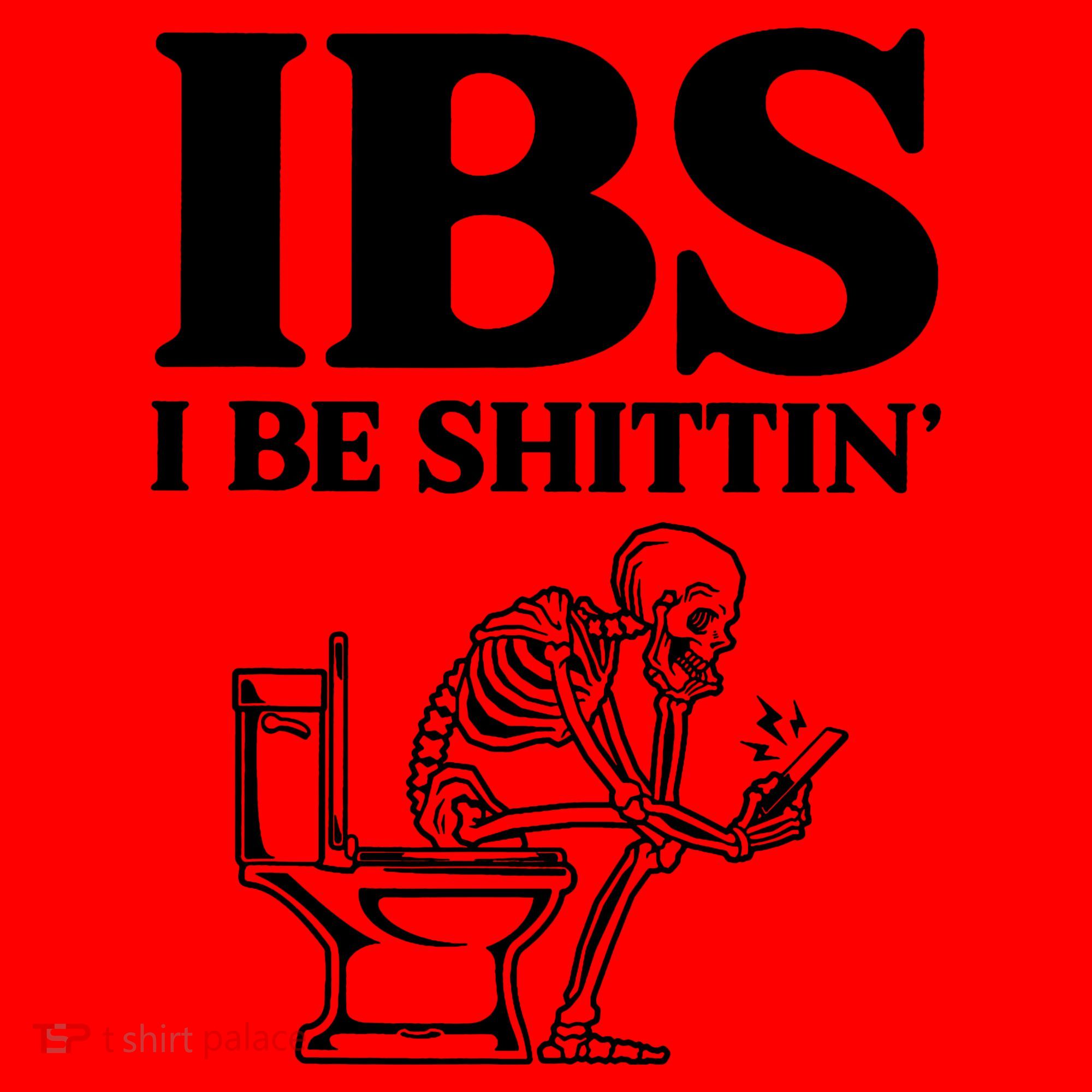 Skeleton I Be Shittin Ibs Funny Santa Hat