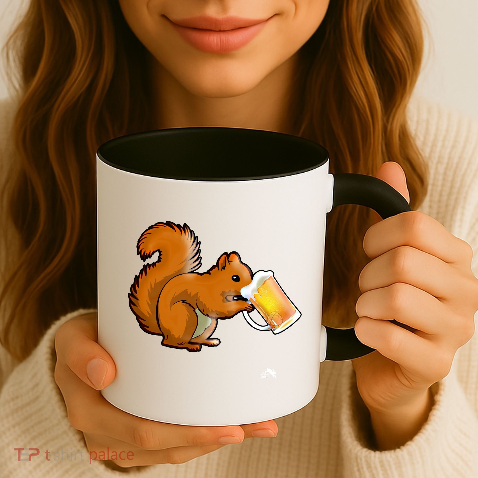 Squirrel Ing Beer For Animal Lovers Gift Beer Squirrel Cute Gift Coffee Mug