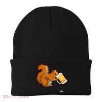 Squirrel Ing Beer For Animal Lovers Gift Beer Squirrel Cute Gift Beanie thumb 0