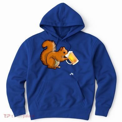 Squirrel Ing Beer For Animal Lovers Gift Beer Squirrel Cute Gift Hoodie