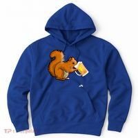 Squirrel Ing Beer For Animal Lovers Gift Beer Squirrel Cute Gift Hoodie thumb 0