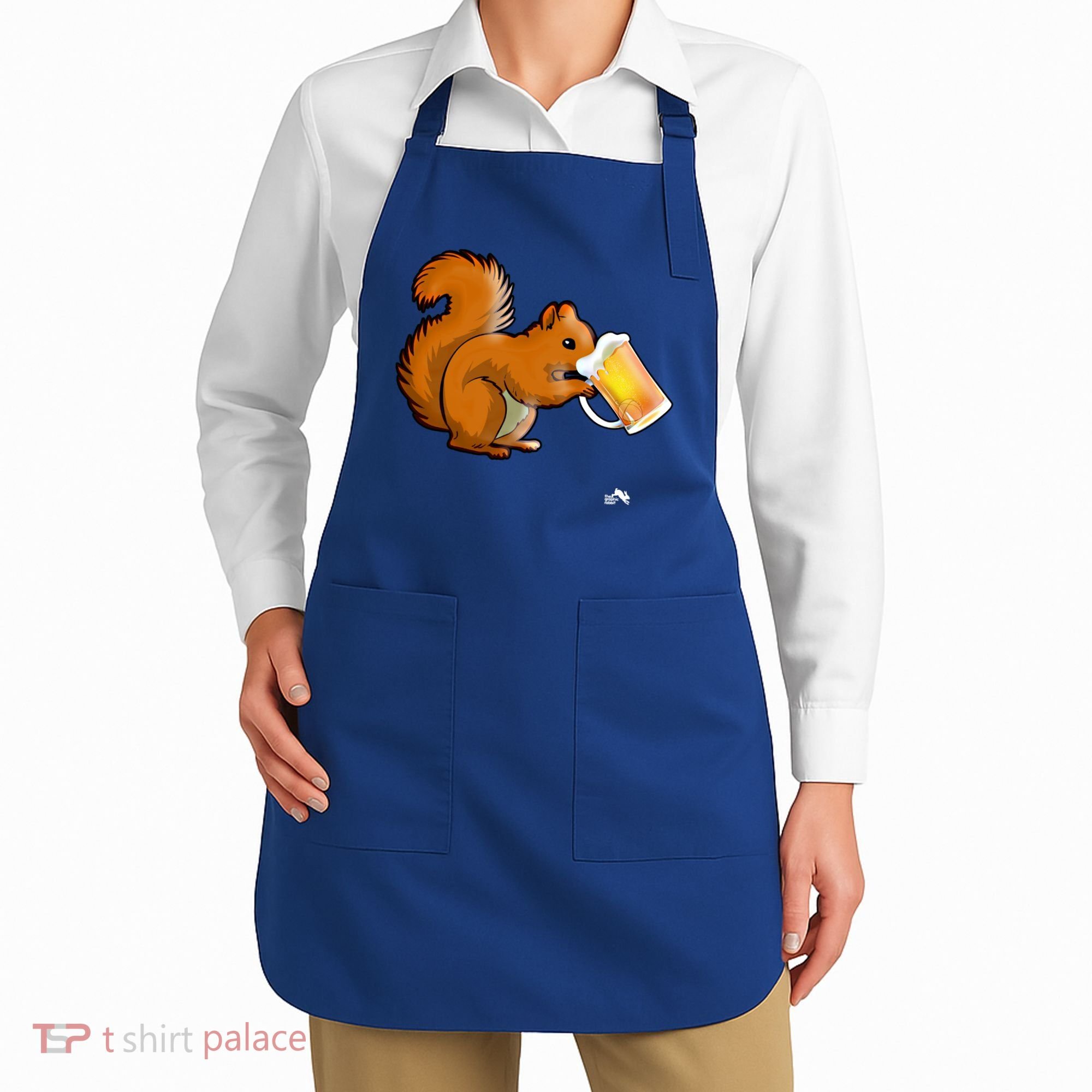 Squirrel Ing Beer For Animal Lovers Gift Beer Squirrel Cute Gift Apron