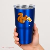 Squirrel Ing Beer For Animal Lovers Gift Beer Squirrel Cute Gift Tumbler thumb 2