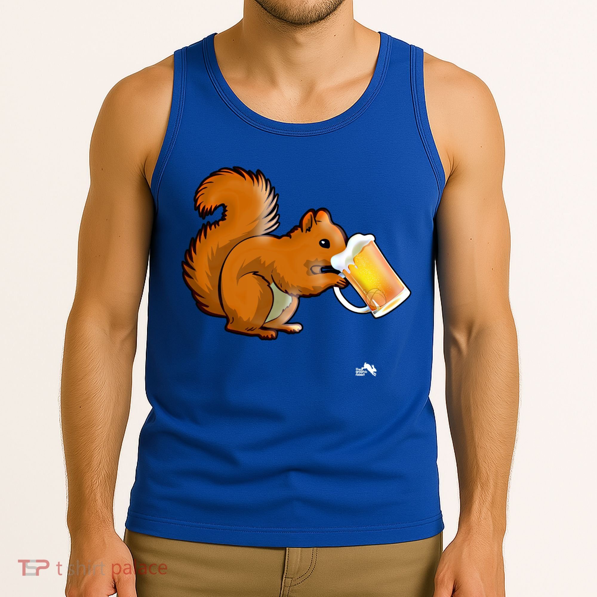 Squirrel Ing Beer For Animal Lovers Gift Beer Squirrel Cute Gift Tank Top