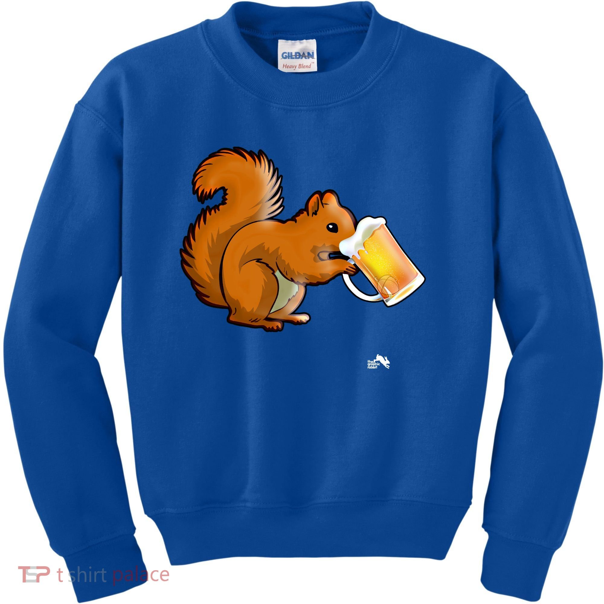 Squirrel Ing Beer For Animal Lovers Gift Beer Squirrel Cute Gift Kids Sweatshirt