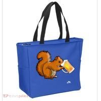 Squirrel Ing Beer For Animal Lovers Gift Beer Squirrel Cute Gift Tote Bag thumb 2