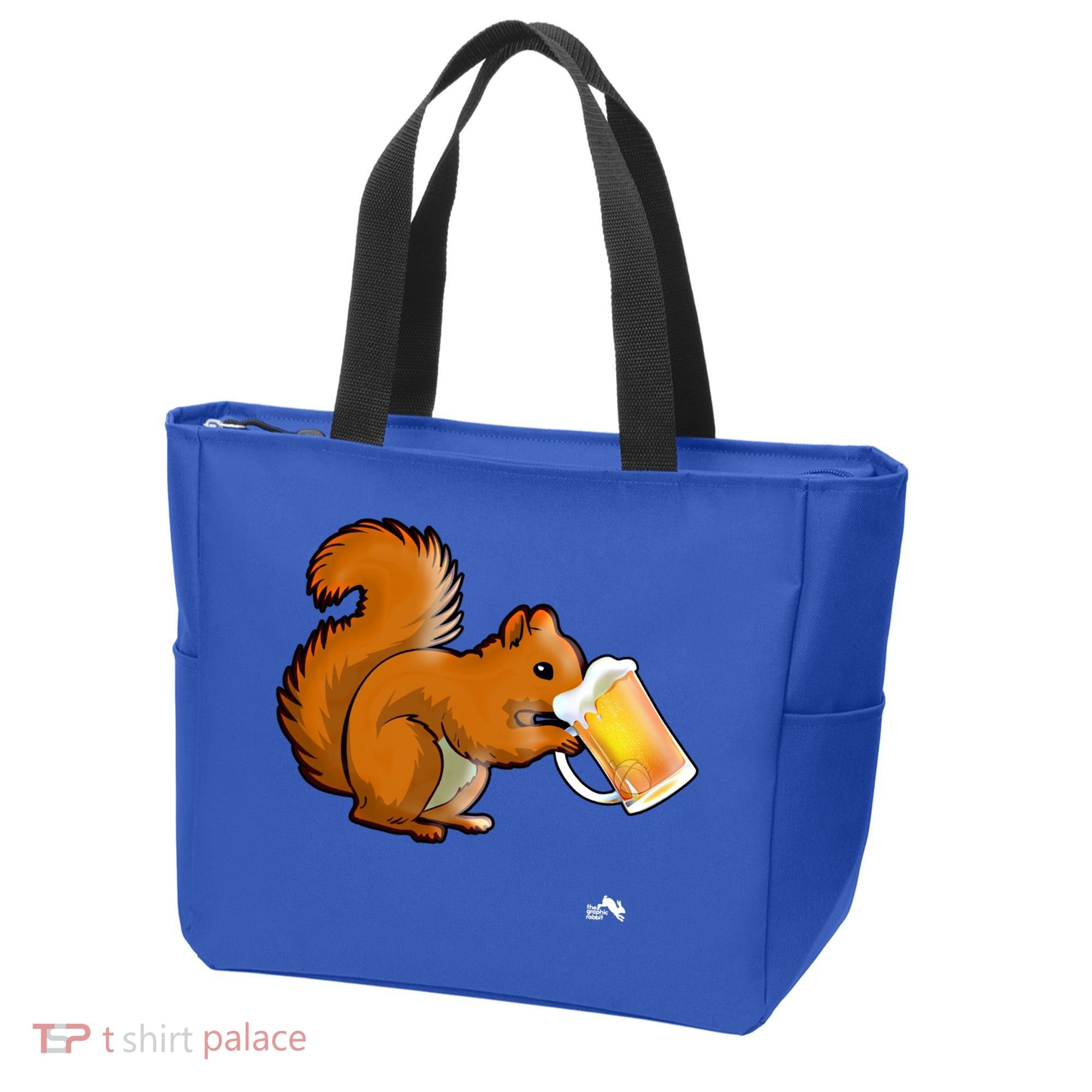 Squirrel Ing Beer For Animal Lovers Gift Beer Squirrel Cute Gift Tote Bag