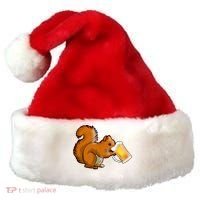 Squirrel Ing Beer For Animal Lovers Gift Beer Squirrel Cute Gift Santa Hat thumb 0